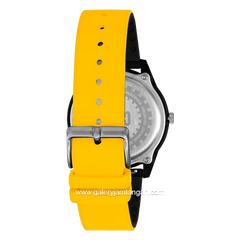 CATERPILLAR LJ.160.27.127 Yellow Black Rubber Strap