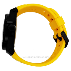 CATERPILLAR LO.111.27.137 Yellow Black Rubber Strap