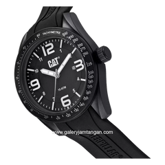 CATERPILLAR LQ.161.21.132 Men's Black Rubber Strap