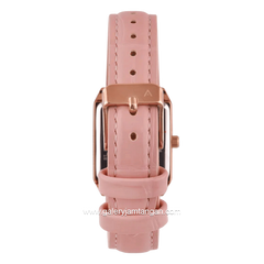 Christophe Arden CA 2003 LD LRGSLPN Pink Rosegold Leather Strap