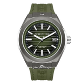 CERRUTI 1881 RUSCELLO CIWGN0042902 Watch Men's Green Grey Rubber Strap