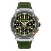 CERRUTI 1881 RAZZUOLO CIWGQ0073403 Watch Men's Green Silver Silicone Strap