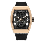 CERRUTI 1881 CALLIANO CIWGN0019503 Watch Men's Black Rosegold Rubber / Fabric Strap