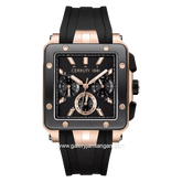 CERRUTI 1881 CIWGQ0084902 Odissea Master Black Rubber Strap
