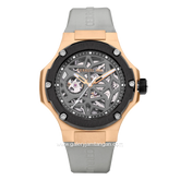 CERRUTI 1881 LUCARDO CIWGR0007106 Watch Men's Grey Rosegold Rubber Automatic