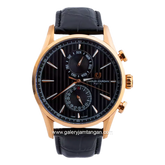CHARLES JOURDAN CJ1049-1532M Rose Gold Leather Strap