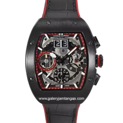 CHARLES JOURDAN CJ1090-3768C Leather Silicon Strap