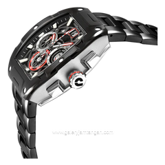 CHARLES JOURDAN CJ1120-3332C Black Stainless Steel