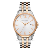 CHRIST VERRA CV 10641G-14 SLV Men Watches Silver Rosegold Stainless Steel