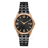 CHRIST VERRA CV 10641L- 18 BLK Women Watches Black Rosegold Stainless Steel