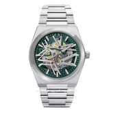 CHRIST VERRA LUXERNO CV 110819G-11 GRN Silver Dial Green Stainless Steel
