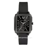 CHRIST VERRA LITE CV 12260L-36 BLK Women Watches Full Black Rubber Strap