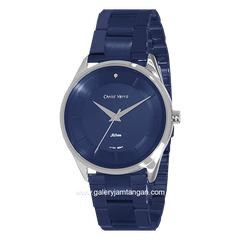 CHRIST VERRA CV 20700L-1F BLU Blue Silver Stainless Steel