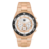 CHRIST VERRA CV 21842G-15 SLV Rosegold Dial White Stainless Steel