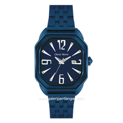 CHRIST VERRA CV 71636L-1B BLU Blue Stainless Steel
