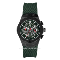 CHRIST VERRA CV 917877G-36 GRN Green Black Rubber Strap