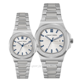 CHRIST VERRA COPPIA CV 921548G-11 SLV & CV 921548L-11 SLV Silver Stainless Steel