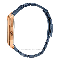 CHRIST VERRA CV 922289G-1J BLU & CV 922289L-1J BLU Blue Rosegold Stainless Steel