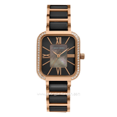 CHRIST VERRA CV 922813L-55 BLK/MOP Stainless Combinasi Ceramic Strap