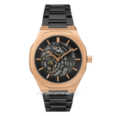 CHRIST VERRA CV 923555G-18 BLK Automatic Black Rosegold Stainless Steel