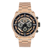 CHRIST VERRA CV C21742G-15 BLK/RG Full Rosegold Stainless Steel