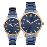 CHRIST VERR TIMELESS HARMONY CV 10639G-1J BLU & CV 10639L-1J BLU Blue Rosegold Stainless Steel