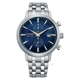 CITIZEN CA7060-88L Chronograph Blue Dial Stainless Steel Strap