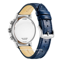 CITIZEN CA7069-16A Eco Drive Blue Leather Strap