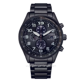 CITIZEN CTZ CA0775-79E Eco Drive Full Black Stainless Steel