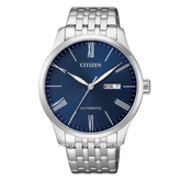 CITIZEN CTZ NH8350-59L Silver Dial Blue Automatic Stainless Steel