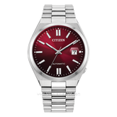 CITIZEN TSUYOSA CTZ NJ0150-56W Silver Dial Red Automatic Stainless Steel