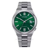 CITIZEN TSUYOSA CTZ NJ0150-81X Silver Dial Green Automatic Stainless Steel