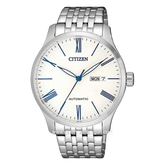 CITIZEN NH8350-59B Silver Dial White Automatic Stainless Steel