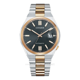 CITIZEN MECHANICAL NJ0154-80H Silver Dial Grey Stainless Steel Strap