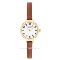 COACH 14504656 Iris Lea Brown Leather Strap