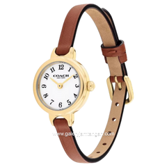 COACH 14504656 Iris Lea Brown Leather Strap