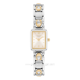 COACH MARA 14504673 Silver Gold Stainless Steel Strap
