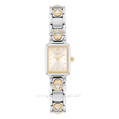 COACH MARA 14504673 Silver Gold Stainless Steel Strap