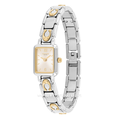 COACH MARA 14504673 Silver Gold Stainless Steel Strap