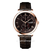 CONDOTTI SOLLECTTO CN1091-RG05-L05 Brown Rosegold Leather Strap