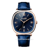 CONDOTTI VECCHIO CN1087-RG04-L04 Blue Rosegold Leather Strap