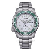 CITIZEN CTZ NY0168-64A Grey Dial White Automatic Stainless Steel