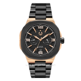 CHRIST VERRA CV 120592G-18 BLK Black Rosegold Stainless Steel