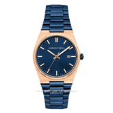CHRIST VERRA Women's Watch CV 12336L-1J BLU Stainless Steel Strap