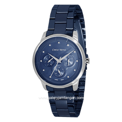 CHRIST VERRA CV 21102L-1J BLU Blue Silver Stainless Steel