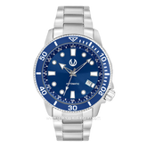 CHRIST VERRA REGENT CV 320226G-11 BLU Silver Dial Blue Stainless Steel