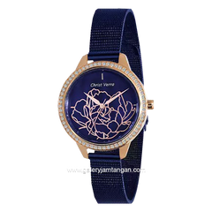 CHRIST VERRA CV 71617L-45 BLU Blue Rosegold Stainless Steel
