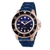CHRIST VERRA CV 71637G-15 BLU Blue Rosegold Stainless Steel