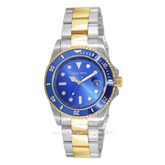 CHRIST VERRA CV 75049G-13 BLU Men's Silver Gold Dial Blue Stailess Steel