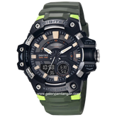 DIGITEC DA-2120T Army Black Digital Analog Rubber Strap